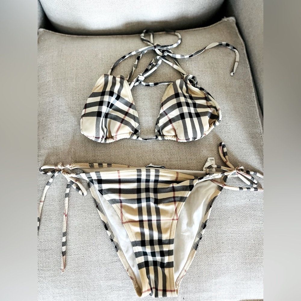 Burberry - Nova check bikini set